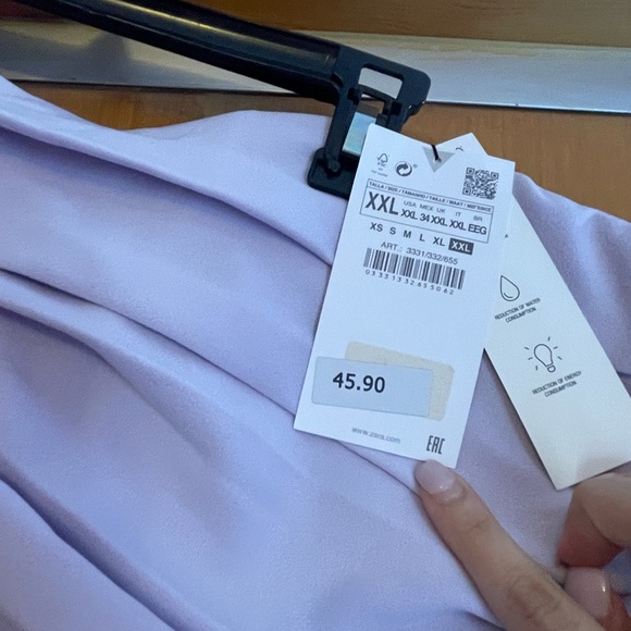 Zara purple top - Picture 3 of 5